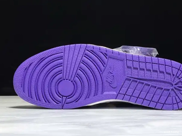 Rep Jordan 1 Court High Air Purple 555088-500 OG 0325